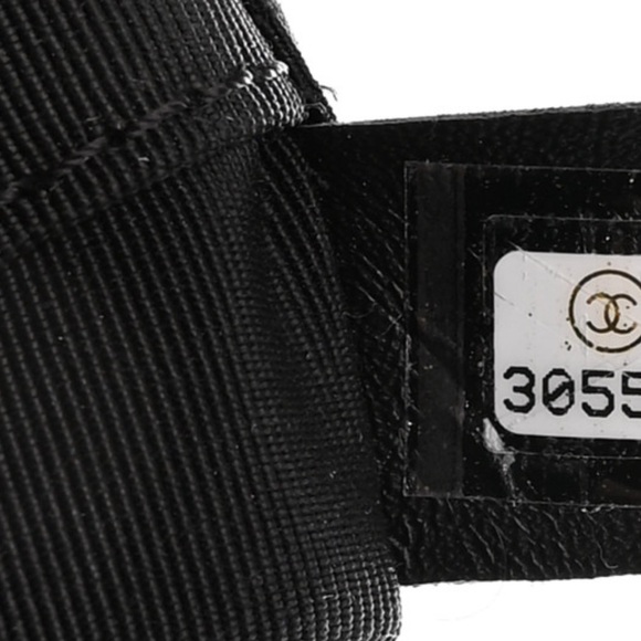 Authentic CHANEL Aged Calfskin Medium Studded Deauville Tote in Black - Picture 6 of 10